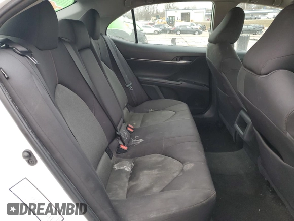 2020 Toyota Camry LE with VIN 4T1C11AK7LU343929, listed as a Copart auction lot 44159335 with 145,167 mi miles and Salvage Title. Bid and sale history available at carsss.com. Image 10.