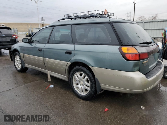 2002 Subaru Legacy Outback with VIN 4S3BH665826662609, listed as a Copart auction lot 48392445 with 198,448 mi miles and Salvage title. Bid and sale history available at DreamBid. Image 2.