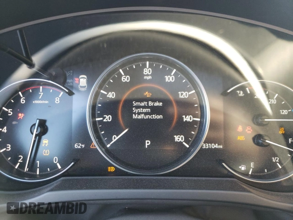 2019 Mazda CX-5 Signature with VIN JM3KFBEY3K0609305, listed as a Copart auction lot 44146455 with 33,104 mi miles and Salvage Title. Bid and sale history available at carsss.com. Image 9.