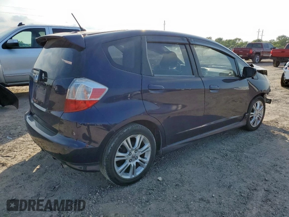 2009 Honda Fit Sport z VIN JHMGE88479S009638, wystawiony jako Copart lot #59407455 z przebiegiem Nie podano mil oraz Szkoda całkowita • Salvage title. Historia ofert i sprzedaży dostępna na DreamBid. Obrazek 3.