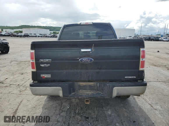 2014 Ford F-150 XL with VIN 1FTFW1CF6EFC07818, listed as a Copart auction lot 56003585 with 153,562 mi miles and Salvage title. Bid and sale history available at DreamBid. Image 6.