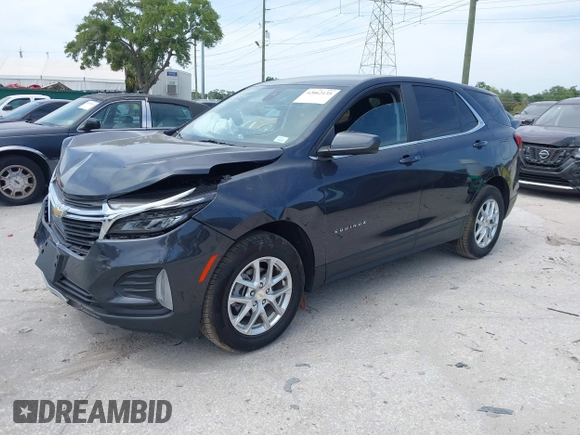 2022 Chevrolet Equinox LT z VIN 2GNAXUEVXN6145063, wystawiony jako IAAI lot #42062135 z przebiegiem 51 176 mil mil oraz . Historia ofert i sprzedaży dostępna na DreamBid. Obrazek 17.