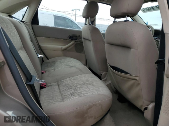 2005 Ford Focus S with VIN 1FAFP34N55W105530, listed as a Copart auction lot 59186695 with 136,204 mi miles and Salvage title. Bid and sale history available at DreamBid. Image 10.