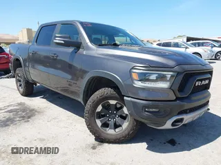 2020 Ram 1500 Rebel with VIN 1C6SRFLT8LN164196, listed as a IAAI auction lot 42538059 with 60,520 mi miles and . Bid and sale history available at DreamBid. Image 1.