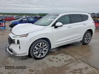 2022 Hyundai Santa Fe Calligraphy with VIN 5NMS54AL1NH466537, listed as a Copart auction lot 49398865 with 20,016 mi miles and Salvage Title. Bid and sale history available at carsss.com. Image 1.