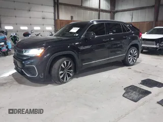 2022 Volkswagen Atlas SEL Premium R-Line with VIN 1V2FE2CAXNC204546, listed as a IAAI auction lot 41124737 with 51,226 mi miles and . Bid and sale history available at DreamBid. Image 17.