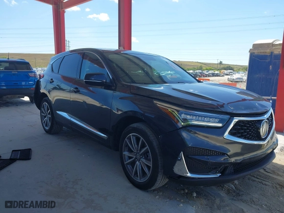 2021 Acura RDX w/Technology Package with VIN 5J8TC1H54ML016041, listed as a IAAI auction lot 41855161 with 33,876 mi miles. Bid and sale history available at carsss.com. Image 13.