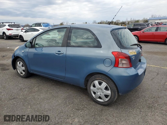 2007 Toyota Yaris with VIN JTDJT923475083016, listed as a Copart auction lot 52903115 with 127,280 mi miles and Salvage Title. Bid and sale history available at carsss.com. Image 2.