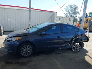 2014 Kia Forte LX with VIN KNAFX4A67E5182013, listed as a IAAI auction lot 41878931 with 35,967 mi miles. Bid and sale history available at carsss.com. Image 14.