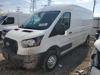 2023 Ford Transit Cargo с VIN 1FTBR1C8XPKB44983, выставлен на аукционе Copart как лот 63350635 с пробегом 73 083 миль миль и Списание • Salvage title. История ставок и продаж доступна на DreamBid. Изображение 1.