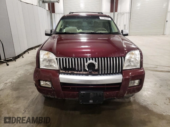 2008 Mercury Mountaineer Premier with VIN 4M2EU48E78UJ08437, listed as a Copart auction lot 77126764 with 0 mi miles and Salvage Title. Bid and sale history available at carsss.com. Image 5.
