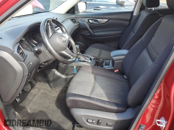 2017 Nissan Rogue S with VIN JN8AT2MV7HW282776, listed as a Copart auction lot 51732365 with Not Provided miles and Salvage Title. Bid and sale history available at DreamBid. Image 7.