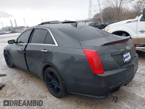 2017 Cadillac CTS V-Sport RWD with VIN 1G6AU5S81H0116508, listed as a IAAI auction lot 41418047 with 104,040 mi miles and . Bid and sale history available at DreamBid. Image 3.