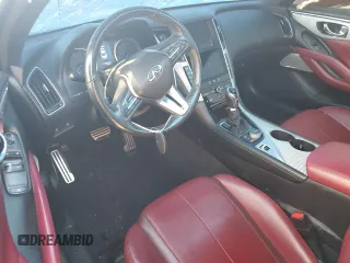 2018 Infiniti Q60 Sport with VIN JN1EV7EK8JM343260, listed as a Copart auction lot 77570344 with 74,508 mi miles and Non Repairable. Bid and sale history available at DreamBid. Image 8.