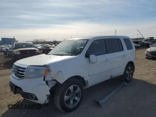 2015 Honda Pilot EX-L with VIN 5FNYF4H50FB020624, listed as a Copart auction lot 43963285 with 175,581 mi miles and Salvage Title. Bid and sale history available at carsss.com. Image 1.