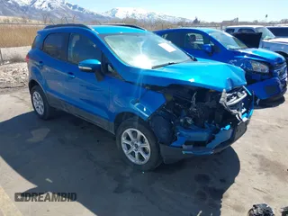 2019 Ford EcoSport SE z VIN MAJ6S3GL8KC302214, wystawiony jako IAAI lot #41870060 z przebiegiem 109 287 mil mil oraz . Historia ofert i sprzedaży dostępna na DreamBid. Obrazek 1.