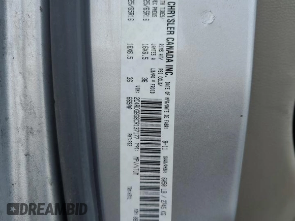 2012 Dodge Grand Caravan SE with VIN 2C4RDGBG8CR137177, listed as a Copart auction lot 49288765 with 389,959 mi miles and Salvage Title. Bid and sale history available at DreamBid. Image 14.