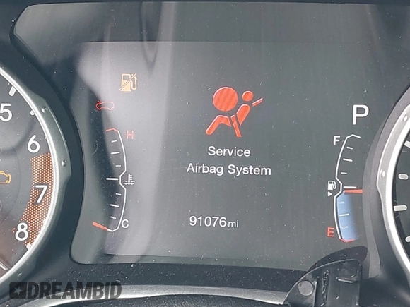 2017 Jeep Compass Latitude with VIN 3C4NJCBB3HT653021, listed as a IAAI auction lot 42263281 with 91,076 mi miles and . Bid and sale history available at DreamBid. Image 7.