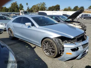 2014 Mercedes-Benz CLS-Class CLS 550 with VIN WDDLJ7DB9EA118697, listed as a Copart auction lot 72196244 with 79,104 mi miles and Salvage Title. Bid and sale history available at carsss.com. Image 4.