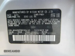2011 Nissan LEAF SL-e with VIN JN1AZ0CP8BT006149, listed as a Copart auction lot 49096905 with 24,379 mi miles and Clean Title. Bid and sale history available at carsss.com. Image 12.