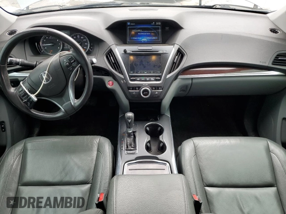 2014 Acura MDX Technology with VIN 5FRYD4H48EB027573, listed as a Copart auction lot 58791185 with 172,694 mi miles and Salvage title. Bid and sale history available at DreamBid. Image 8.