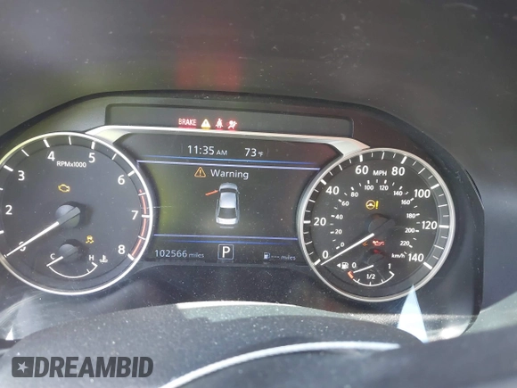 2019 Nissan Altima S with VIN 1N4BL4BV1KC154384, listed as a IAAI auction lot 41733885 with 102,566 mi miles and . Bid and sale history available at DreamBid. Image 15.