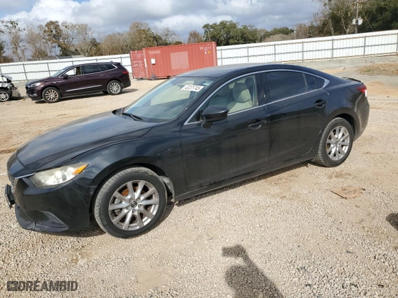2015 Mazda Mazda6 i Sport with VIN JM1GJ1U66F1167286, listed as a Copart auction lot 43231745 with 149,289 mi miles and Salvage Title. Bid and sale history available at carsss.com. Image 1.