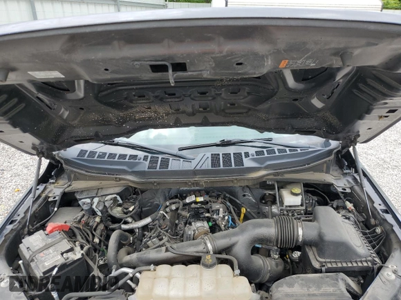 2022 Ford F-150 XL with VIN 1FTEW1EP9NKD36368, listed as a Copart auction lot 57140275 with 52,153 mi miles and Salvage title. Bid and sale history available at DreamBid. Image 11.
