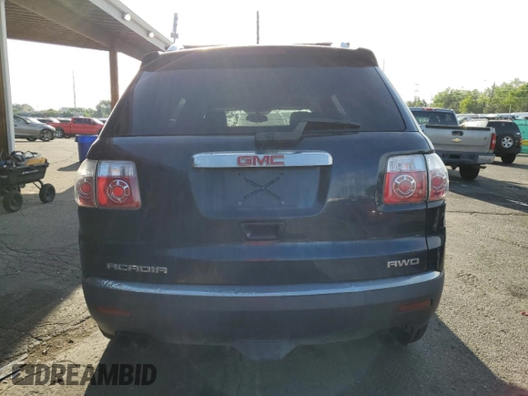 2009 GMC Acadia SLE1 z VIN 1GKEV13D69J122739, wystawiony jako Copart lot #58098345 z przebiegiem 201 731 mil mil oraz Szkoda całkowita • Salvage title. Historia ofert i sprzedaży dostępna na DreamBid. Obrazek 6.
