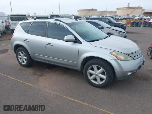 2005 Nissan Murano SL z VIN JN8AZ08T75W303682, wystawiony jako IAAI lot #42107611 z przebiegiem 161 340 mil mil oraz . Historia ofert i sprzedaży dostępna na DreamBid. Obrazek 1.