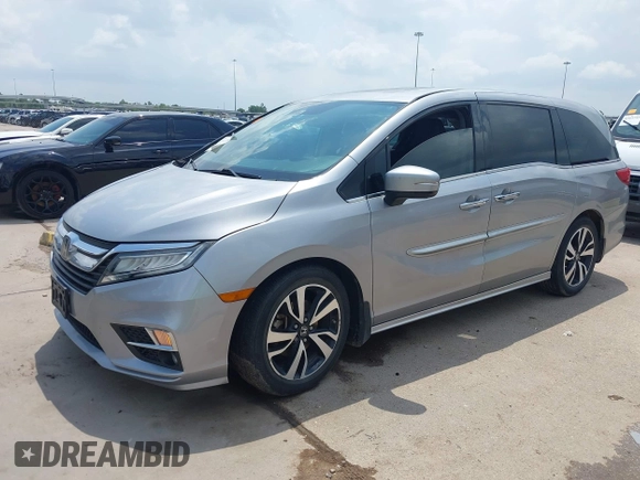 2018 Honda Odyssey Elite с VIN 5FNRL6H98JB062513, выставлен на аукционе IAAI как лот 42126318 с пробегом 75 589 миль миль и . История ставок и продаж доступна на DreamBid. Изображение 2.