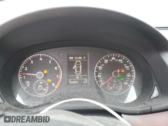 2013 Volkswagen Passat SE with VIN 1VWBH7A30DC150758, listed as a Copart auction lot 82822024 with Not provided miles and Salvage title. Bid and sale history available at DreamBid. Image 9.