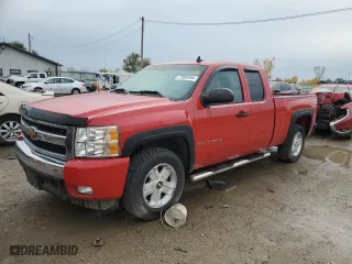 2007 Chevrolet Silverado 1500 LT w/1LT with VIN 1GCEC19J47Z508394, listed as a Copart auction lot 77860554 with 129,861 mi miles and Salvage Title. Bid and sale history available at carsss.com. Image 1.