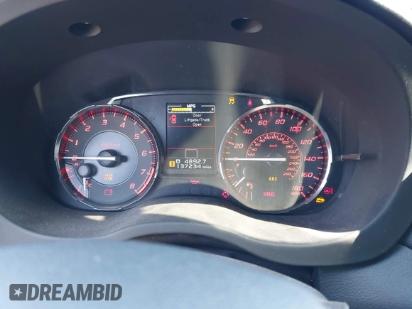 2015 Subaru WRX with VIN JF1VA1A60F9825977, listed as a IAAI auction lot 42059651 with 137,234 mi miles and . Bid and sale history available at DreamBid. Image 7.