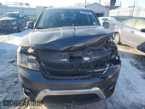 2019 Dodge Journey Crossroad with VIN 3C4PDCGB8KT873531, listed as a Copart auction lot 41603265 with 110,533 mi miles and Salvage Title. Bid and sale history available at DreamBid. Image 5.