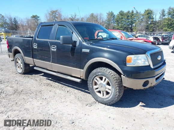 2006 Ford F-150 XLT with VIN 1FTPW14586KC90896, listed as a IAAI auction lot 41910761 with 115,657 mi miles. Bid and sale history available at carsss.com. Image 1.