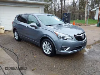 2020 Buick Envision Preferred with VIN LRBFXBSA3LD049423, listed as a IAAI auction lot 41942649 with 42,994 mi miles and . Bid and sale history available at carsss.com. Image 1.