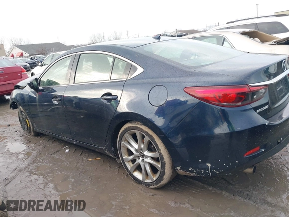 2016 Mazda Mazda6 i Touring with VIN JM1GJ1T54G1434497, listed as a IAAI auction lot 41654012 with 133,901 mi miles. Bid and sale history available at carsss.com. Image 14.