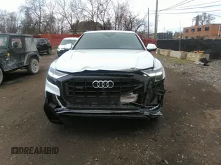 2021 Audi Q8 Premium Plus with VIN WA1EVAF11MD005634, listed as a IAAI auction lot 41919643 with 36,392 mi miles. Bid and sale history available at carsss.com. Image 12.