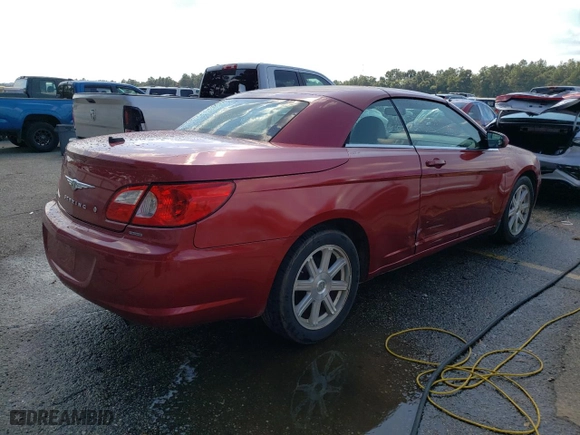 2008 Chrysler Sebring Touring with VIN 1C3LC55R78N300291, listed as a Copart auction lot 74953104 with 73,033 mi miles and Salvage Title. Bid and sale history available at carsss.com. Image 3.