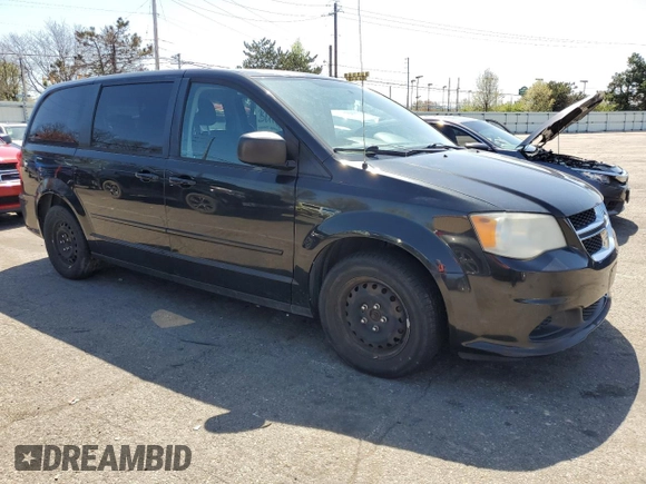 2012 Dodge Grand Caravan SE with VIN 2C4RDGBG6CR323638, listed as a Copart auction lot 52286345 with 189,686 mi miles and Clean Title. Bid and sale history available at DreamBid. Image 4.