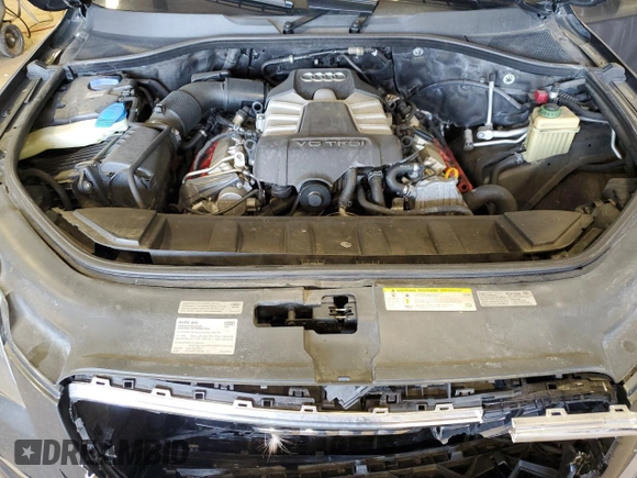 2015 Audi Q7 Premium Plus with VIN WA1LGAFE8FD022938, listed as a Copart auction lot 50371555 with 144,602 mi miles and Salvage Title. Bid and sale history available at DreamBid. Image 12.