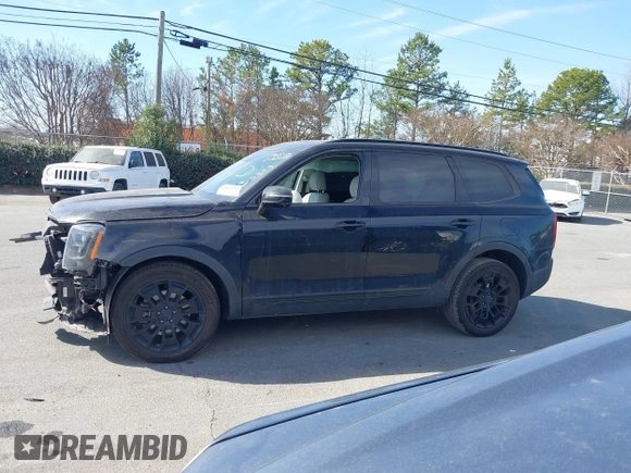 2021 Kia Telluride SX with VIN 5XYP5DHC3MG123359, listed as a IAAI auction lot 41661891 with 83,523 mi miles. Bid and sale history available at carsss.com. Image 14.