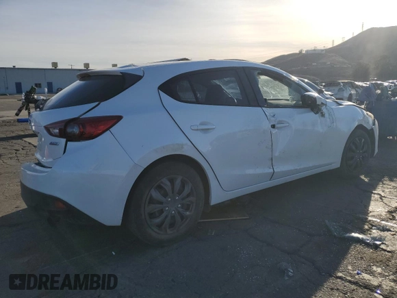 2016 Mazda 3 i Sport with VIN JM1BM1J72G1335411, listed as a Copart auction lot 42042015 with 104,275 mi miles and Salvage Title. Bid and sale history available at DreamBid. Image 3.