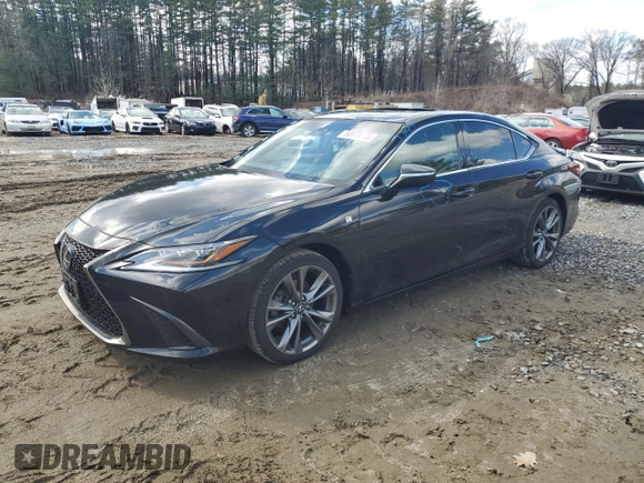 2019 Lexus ES 350 with VIN 58ABZ1B1XKU033758, listed as a Copart auction lot 50079735 with 67,067 mi miles and Salvage Title. Bid and sale history available at DreamBid. Image 1.