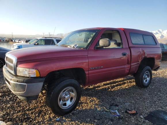1999 Dodge Ram 1500 with VIN 1B7HF16YXXS147025, listed as a Copart auction lot 88819195 with 76,714 mi miles and Salvage Title. Bid and sale history available at carsss.com. Image 1.