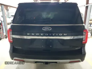 2022 Ford Expedition Max Limited with VIN 1FMJK2ATXNEA66659, listed as a Copart auction lot 80594424 with Not provided miles and Salvage title. Bid and sale history available at DreamBid. Image 6.