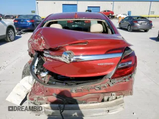 2014 Buick Regal Premium I with VIN 2G4GM5ER0E9274430, listed as a Copart auction lot 62279325 with 105,278 mi miles and Salvage title. Bid and sale history available at DreamBid. Image 6.