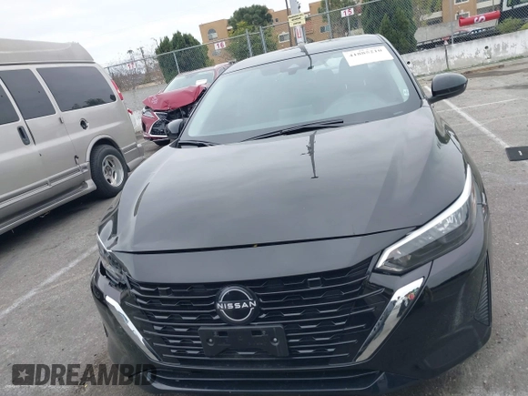 2025 Nissan Sentra SV with VIN 3N1AB8CV1SY243431, listed as a IAAI auction lot 41885210 with 1,325 mi miles and . Bid and sale history available at DreamBid. Image 12.