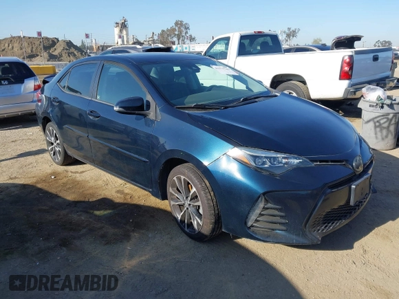 2019 Toyota Corolla L with VIN 5YFBURHE7KP922064, listed as a IAAI auction lot 41977741 with 54,896 mi miles and . Bid and sale history available at DreamBid. Image 1.